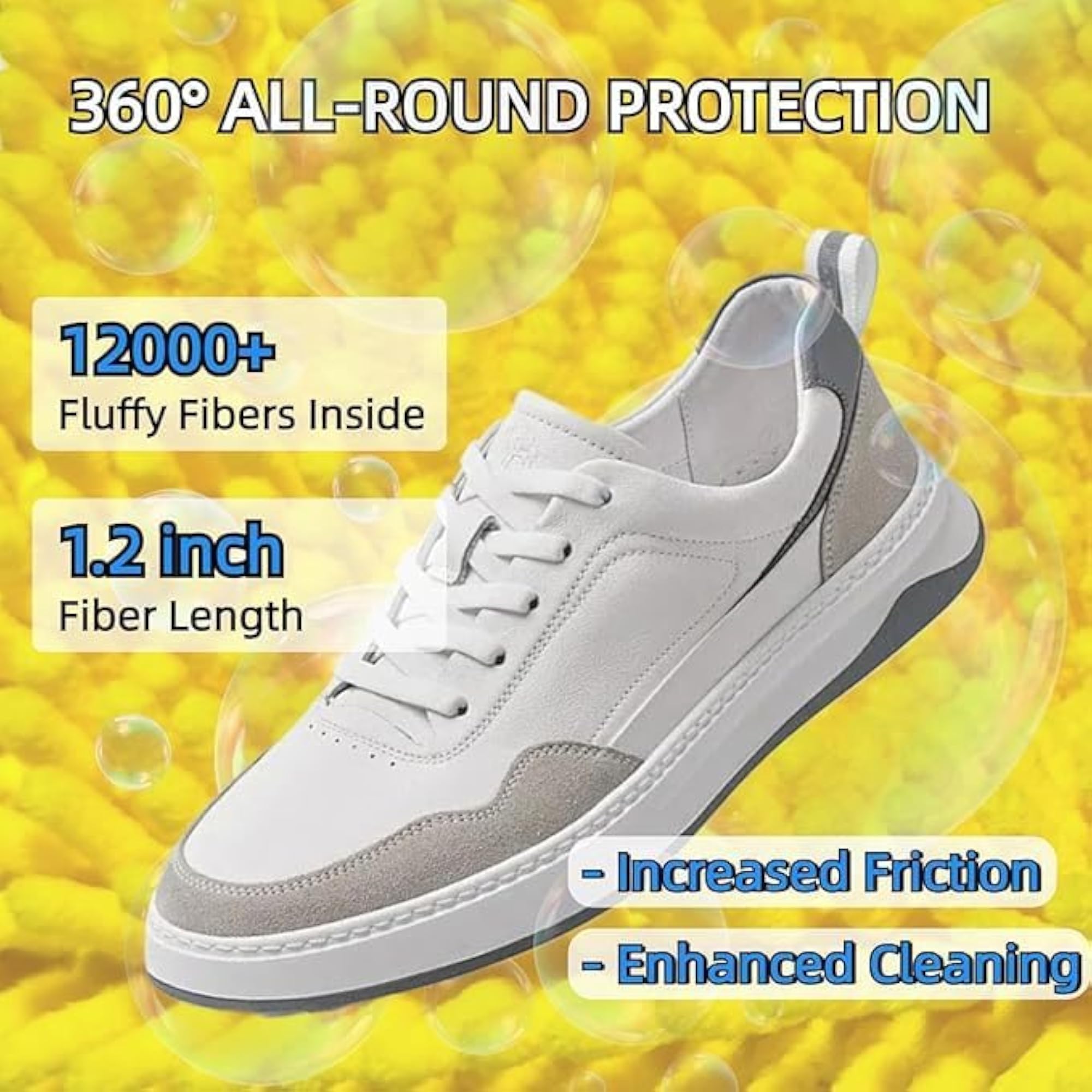 Deep Cleaning Laundry Shoe Cleaning Bag, Reusable for Sneakers